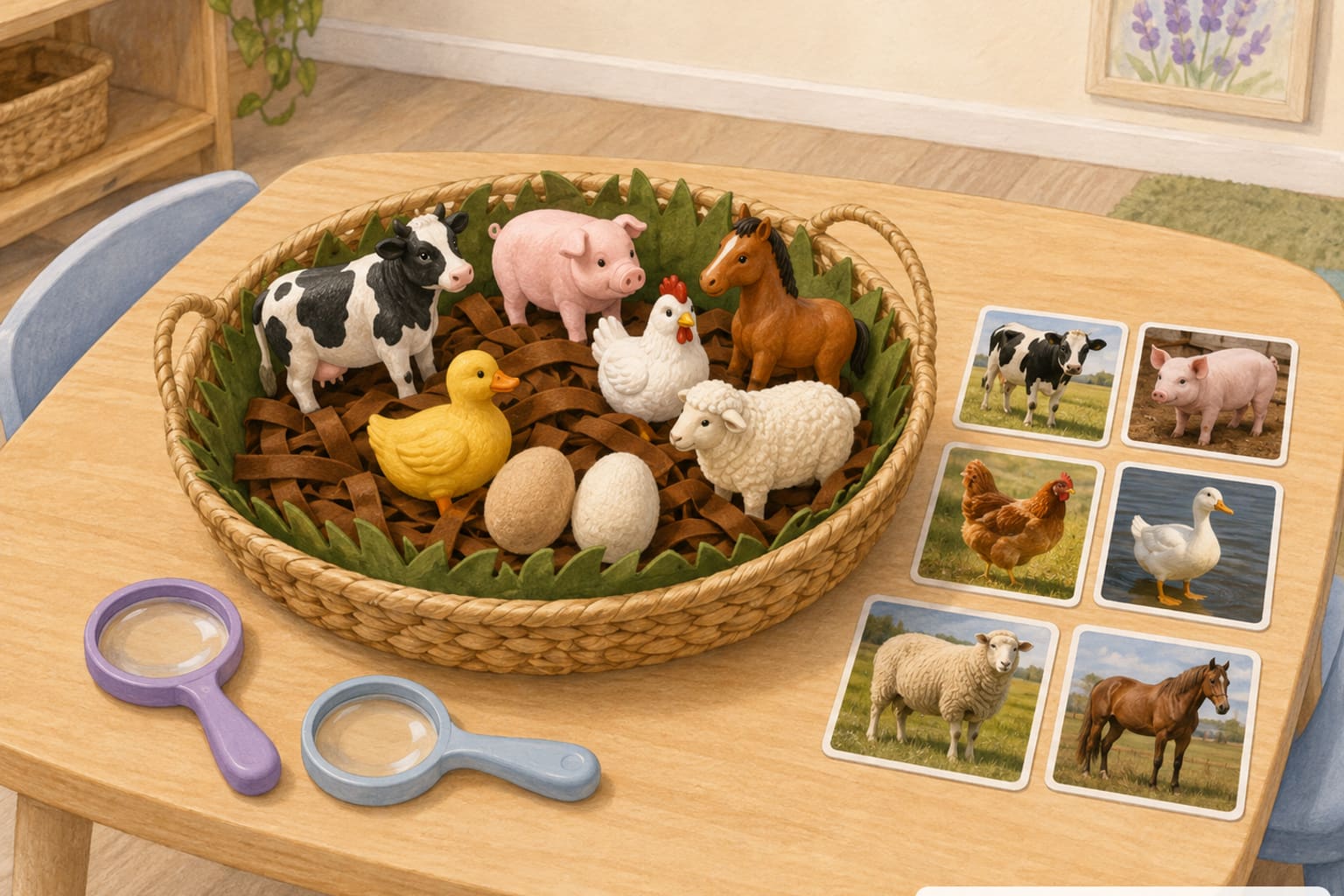 Farm Animals classroom activity