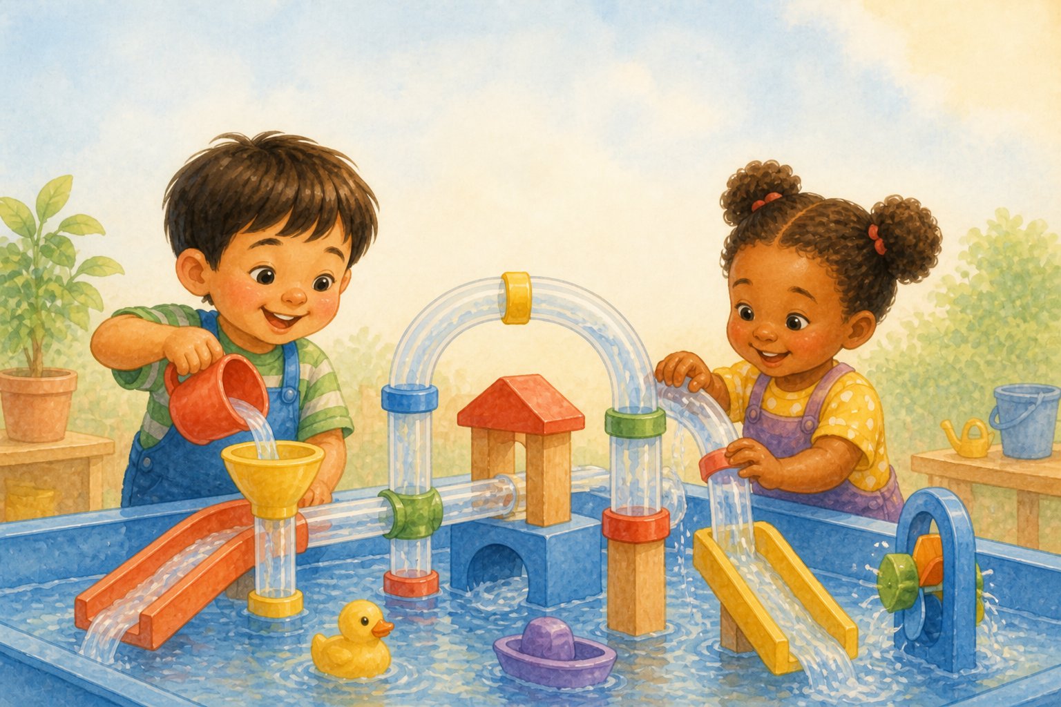 Illustration for Water Park Engineers