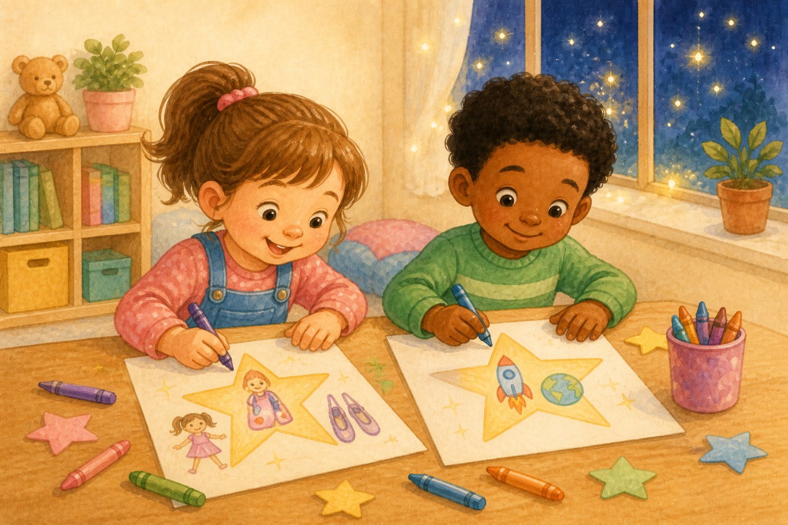 Illustration for New Year's Goal Setters & Big Dreams