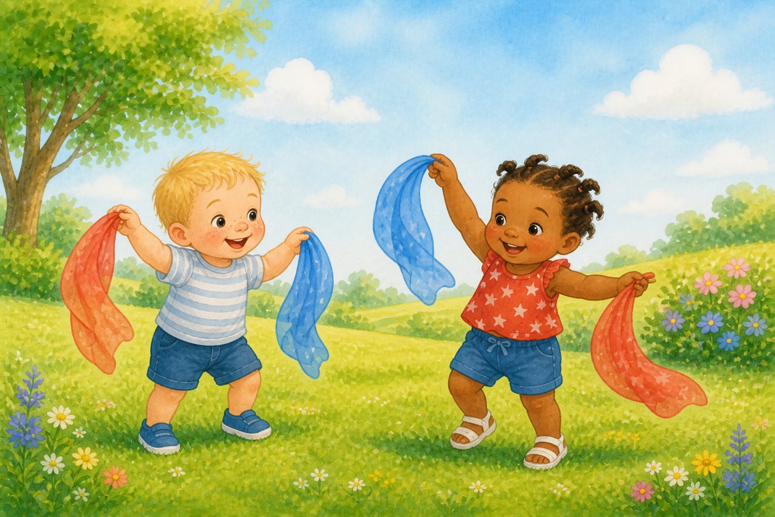 Illustration for Fourth of July Stars & Stripes