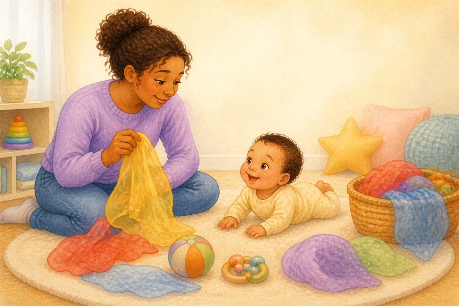 Illustration for Colors All Around Us