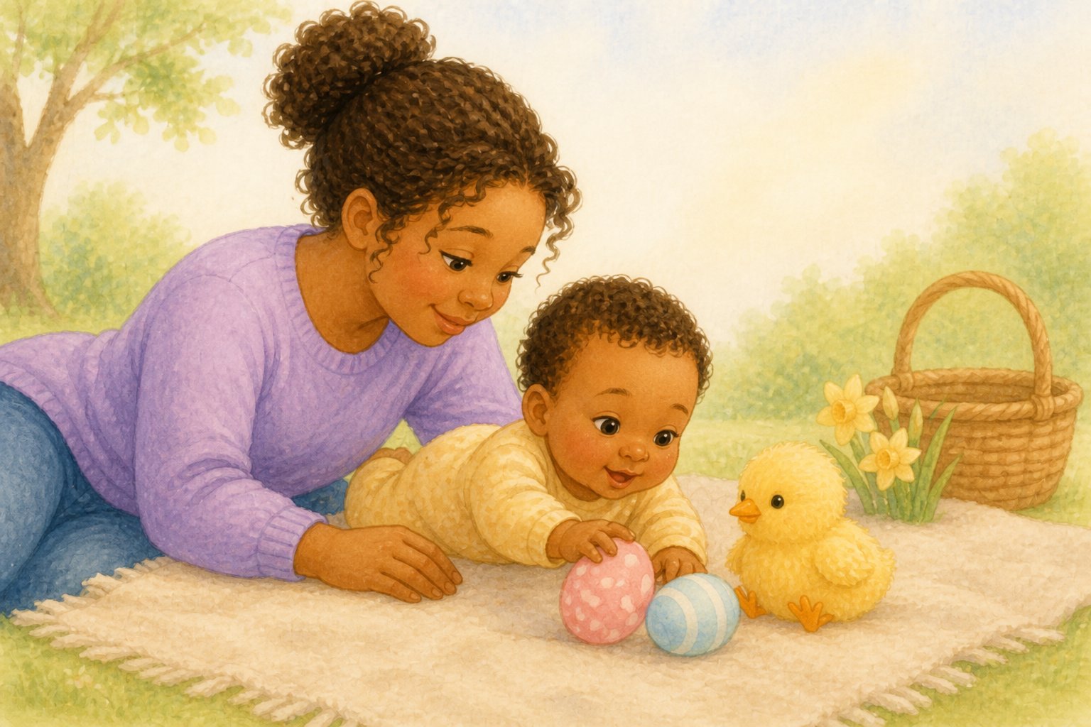Illustration for Easter Exploration