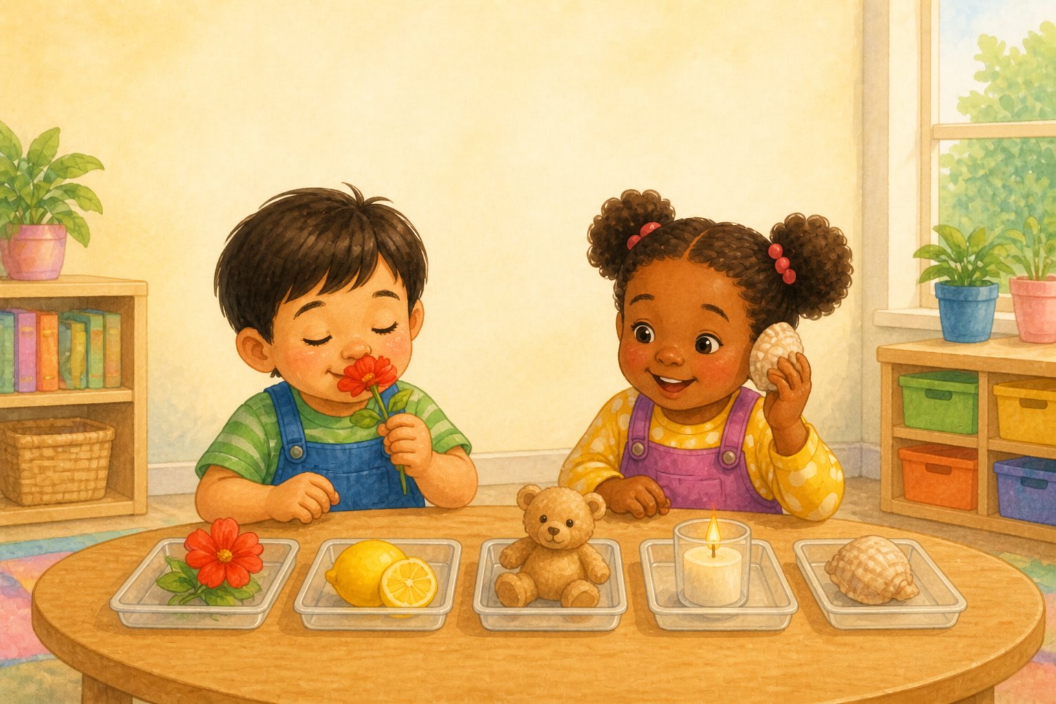 Illustration for Five Senses