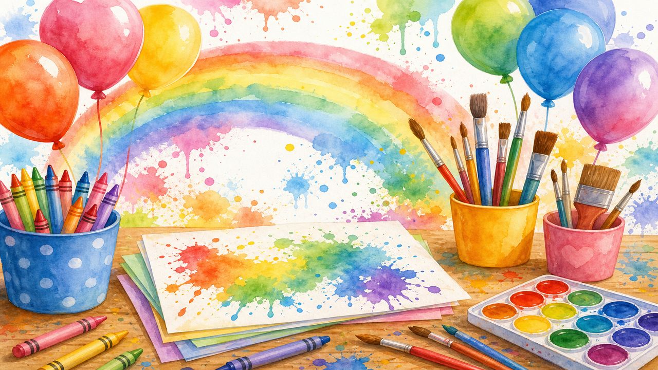 Illustration for Colors Everywhere
